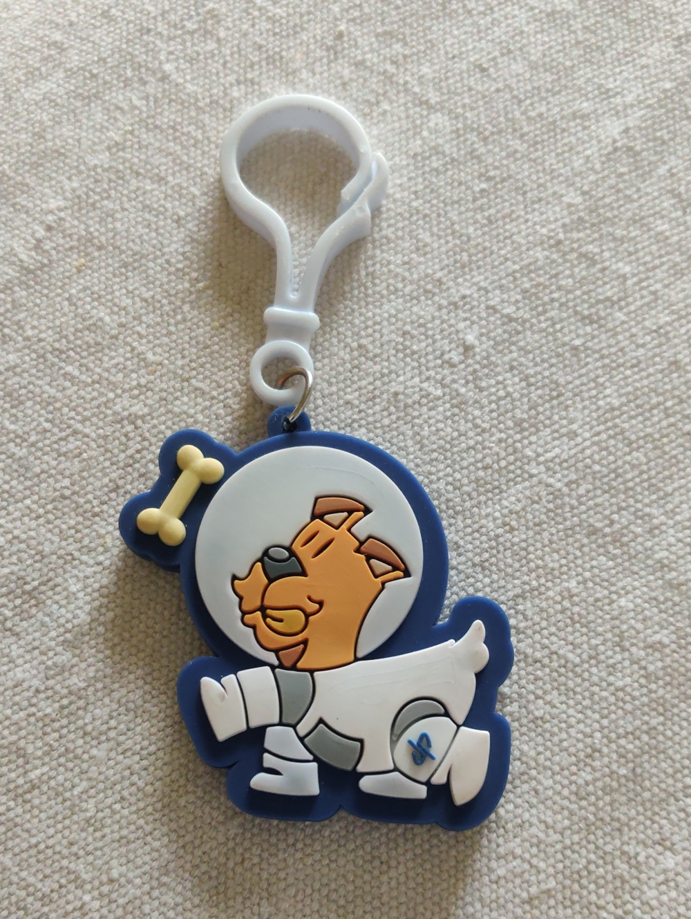 Dude Perfect Space Dog Keychain, Rare